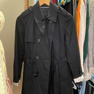 Great quality black trench coat